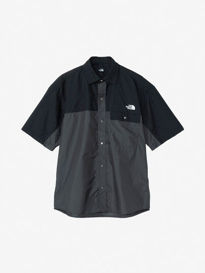 Japanese children's clothing TNF waterproof series parent-child short-sleeved mountain shirt XS-XL adult summer TOPS OUTERWEAR 
