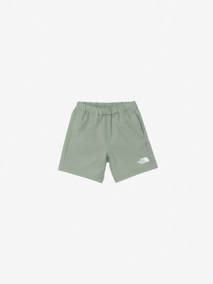 Japanese children's clothing TNF waterproof series high stretch static care sports shorts 100-120cm boys'/girls' summer PANTS 