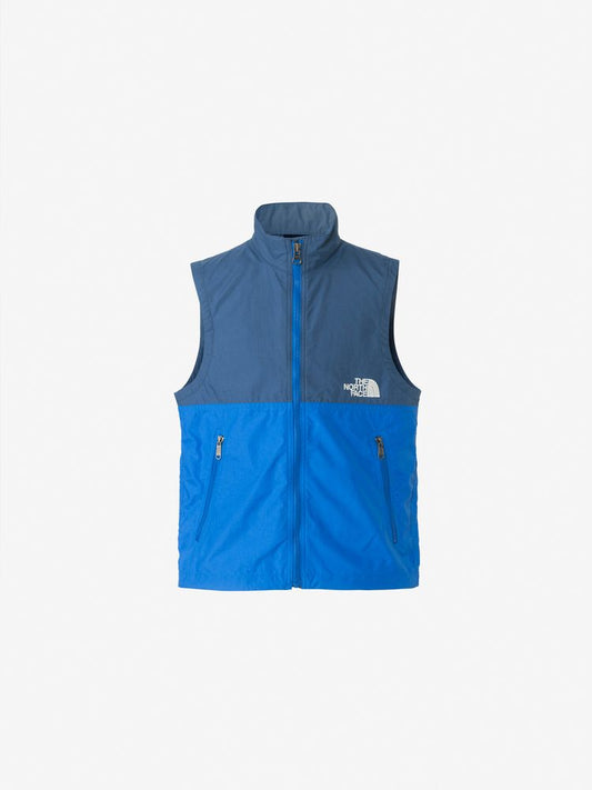 Japanese children's clothing TNF waterproof series zipper vest jacket 130-160cm boys'/girls' summer outerwear 
