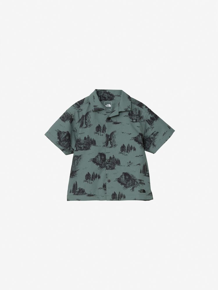 Japanese children's clothing TNF anti-UV parent-child mountain shirt 100-120cm boys/girls summer TOPS 