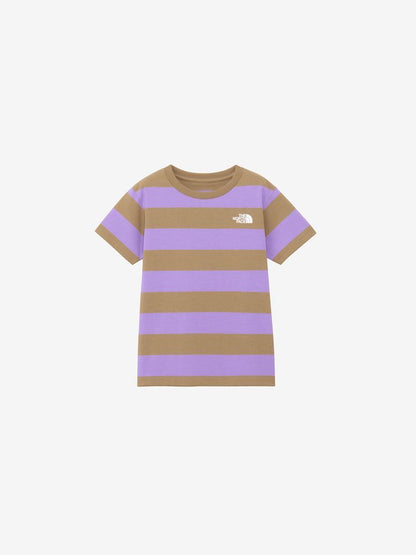 Japanese children's clothing TNF anti-fouling series UV protection striped top 130-160cm boys/girls summer TOPS 