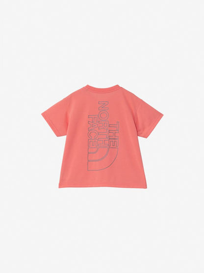 Japanese children's clothing TNF quick-dry series large logo tops 100-120cm boys'/girls' summer TOPS 