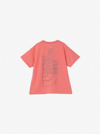 Japanese children's clothing TNF quick-dry series large logo tops 130-160cm boys/girls summer TOPS 