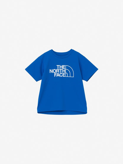 Japanese children's clothing TNF anti-UV sweat-absorbing quick-drying antibacterial deodorant static care logo print top 130-160cm boys/girls summer TOPS 