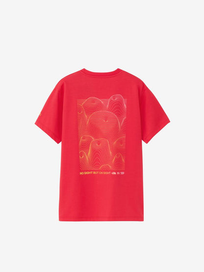 Japanese children's clothing TNF sweat-absorbing quick-drying static care parent-child wear printed tops S-XL adult summer TOPS 