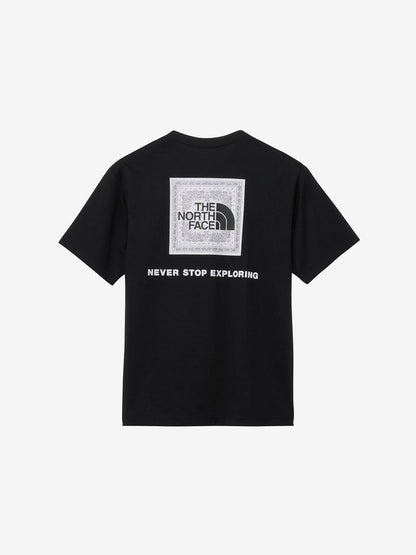 Japanese children's clothing TNF sweat-absorbing quick-drying static care parent-child wear square scarf logo print top S-XL adult summer TOPS 