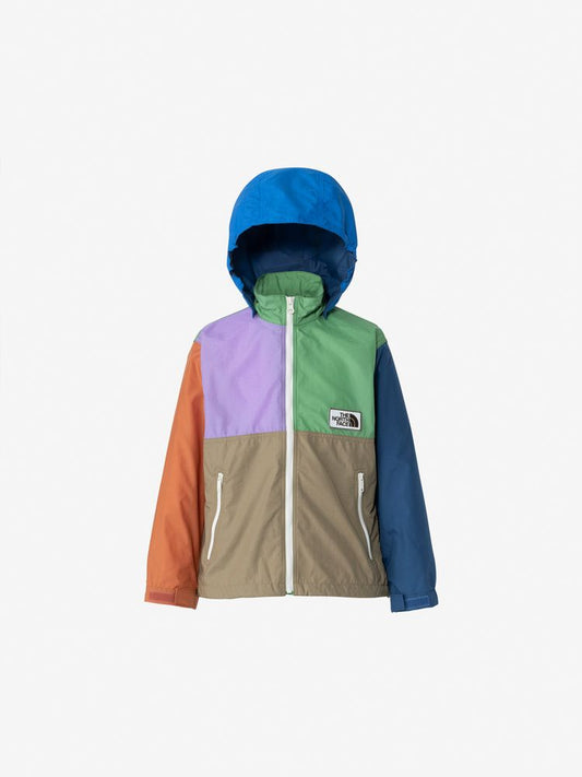 Japanese TNF Waterproof Series Special Color Windbreaker 130-160cm Boys/Girls Summer Outerwear 