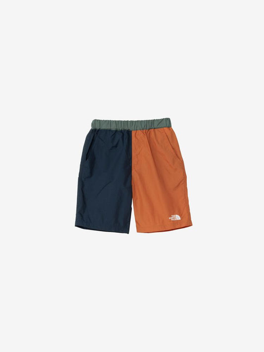 Japanese children's clothing TNF waterproof series two-color shorts 130-160cm boys'/girls' summer PANTS 