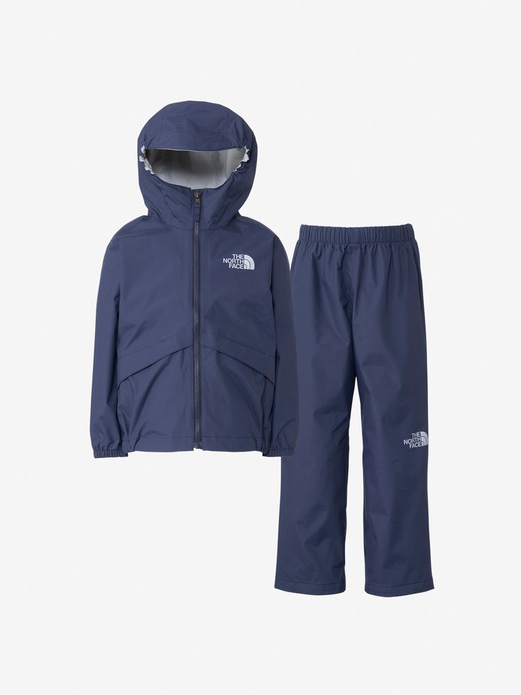 Japanese TNF waterproof series children's clothing two-piece jacket and pants set 110-120cm boys'/girls' summer outerwear pants 