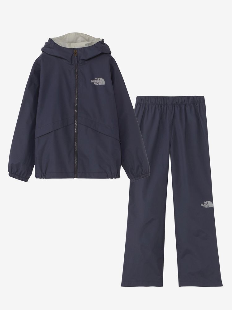 Japanese TNF waterproof series children's clothing two-piece jacket and pants set 130-160cm boys'/girls' summer outerwear pants 