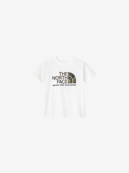 Japanese children's clothing TNF UV protection camouflage logo top 130-160cm boys/girls summer TOPS 