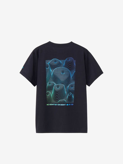 Japanese children's clothing TNF sweat-absorbing quick-drying static care parent-child wear printed tops S-XL adult summer TOPS 