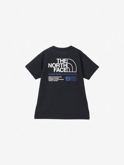 Japanese children's clothing TNF anti-UV sweat-absorbing quick-drying static care parent-child wear logo print top 130-160cm boys/girls summer TOPS 