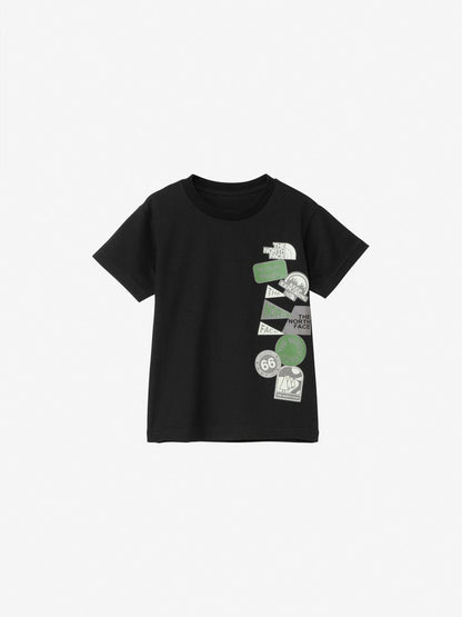 TNF Organic Cotton Luminous Pattern Tops (100-120cm) for Boys and Girls Summer 
