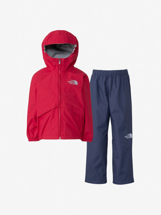 Japanese TNF waterproof series children's clothing two-piece jacket and pants set 110-120cm boys'/girls' summer outerwear pants 