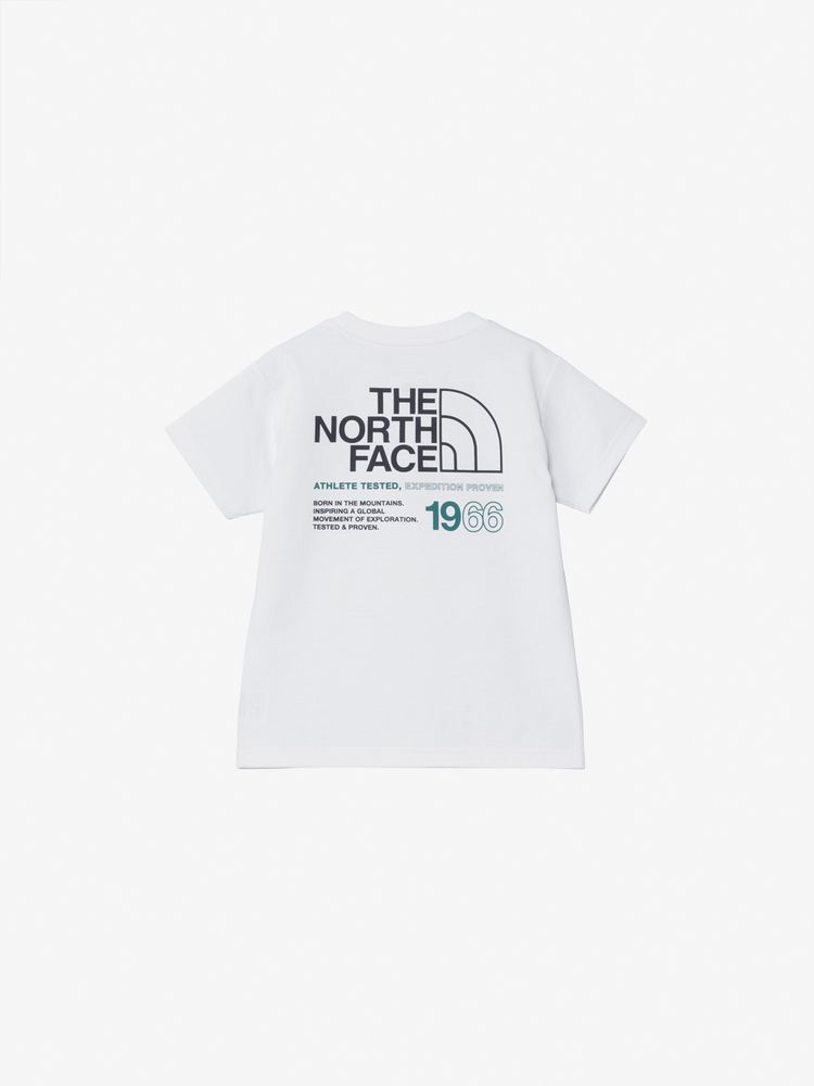 Japanese children's clothing TNF anti-UV sweat-absorbing quick-drying static care parent-child wear logo print top 100-120cm boys/girls summer TOPS 
