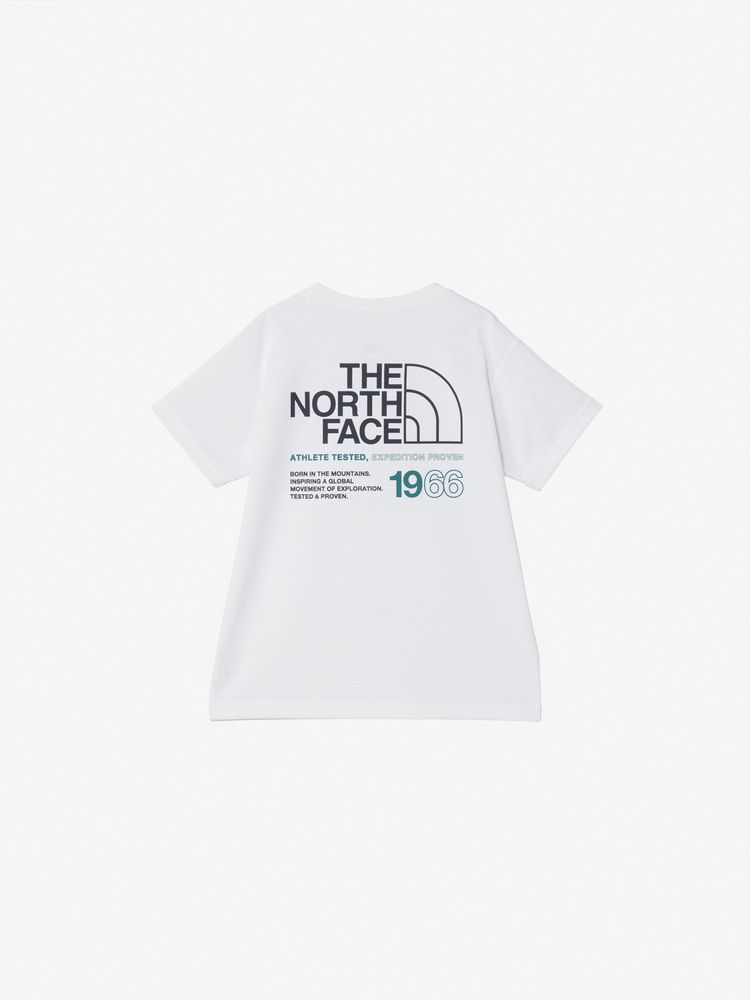 Japanese children's clothing TNF anti-UV sweat-absorbing quick-drying static care parent-child wear logo print top 130-160cm boys/girls summer TOPS 