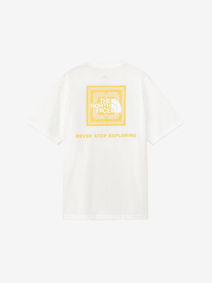 Japanese children's clothing TNF sweat-absorbing quick-drying static care parent-child wear square scarf logo print top S-XL adult summer TOPS 