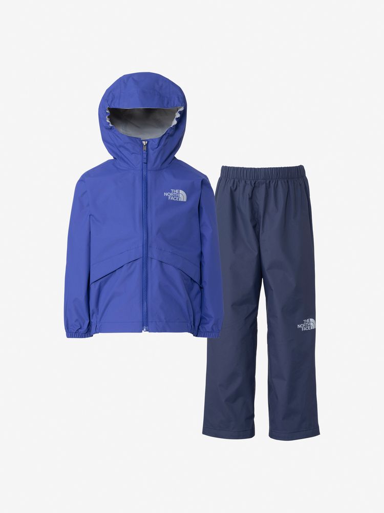 Japanese TNF waterproof series children's clothing two-piece jacket and pants set 110-120cm boys'/girls' summer outerwear pants 