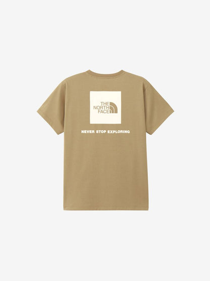 Japanese children's clothing TNF parent-child wear square back logo top S-XL adult summer TOPS 