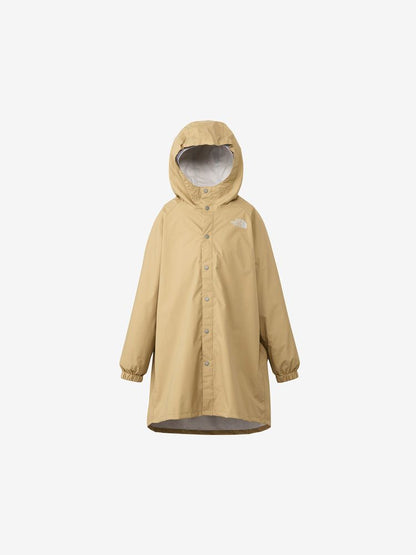 TNF Raincoat (110-150cm) Direct from Japan (Rainy Day Series) 
