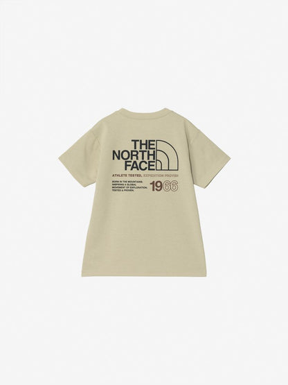 Japanese children's clothing TNF anti-UV sweat-absorbing quick-drying static care parent-child wear logo print top 130-160cm boys/girls summer TOPS 