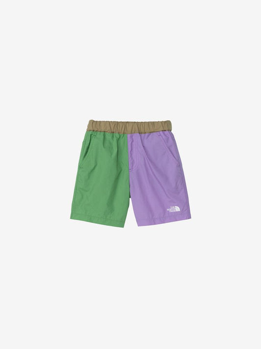 Japanese children's clothing TNF waterproof series two-color shorts 100-120cm boys'/girls' summer PANTS 