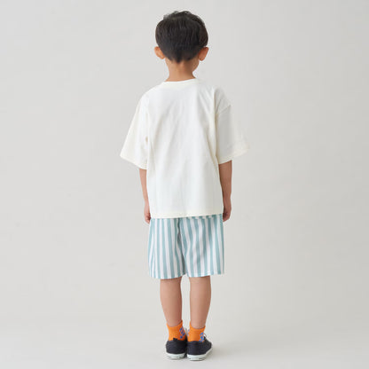 日本童裝 b・R# 接觸冷感 休閒短褲 100-140cm 男童款 夏季 PANTS
