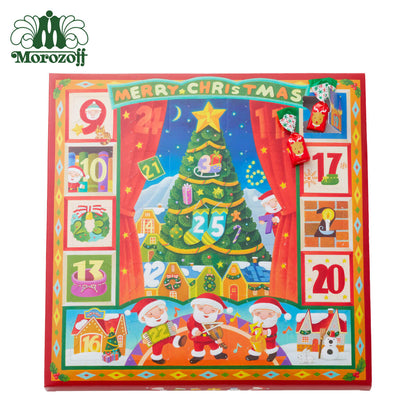日本直送 Morozoff 聖誕倒數日曆 50個 聖誕快樂特輯 新年行運發財特輯 Christmas Happy New Year 馬年 限定手信
