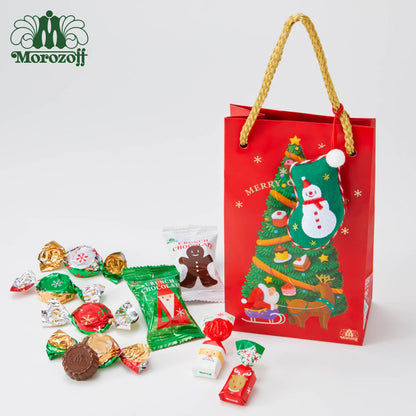 日本直送 Morozoff 聖誕朱古力小禮袋 9個 聖誕快樂特輯 新年行運發財特輯 Christmas Happy New Year 馬年 限定手信