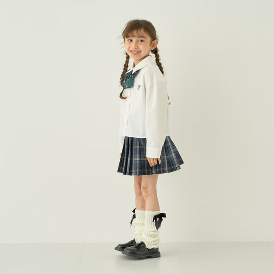 Japanese children's clothing Ly# mine tank top and shorts set 100-150cm girls summer TOPS PANTS 
