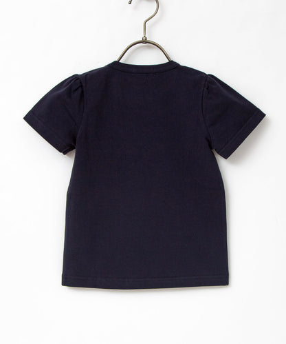Japanese children's clothing panpantutu UV protection bow top 80-150cm girls summer TOPS 