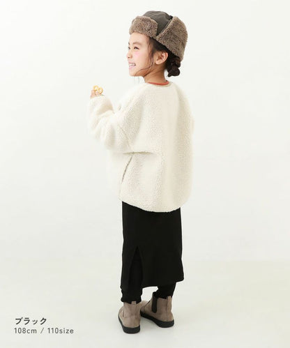 日本童裝 dev!rock 抓毛裙連打底褲 100-160cm 女童款 冬季 SKIRTS PANTS