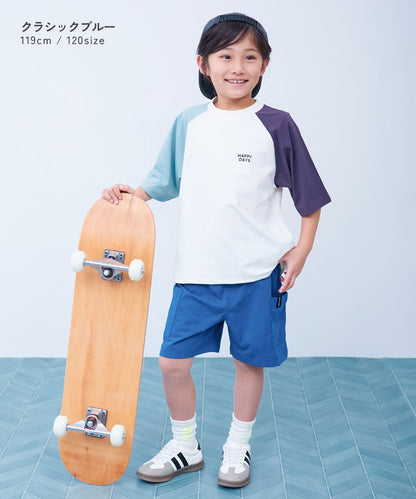 Japanese children's clothing dev!rock waterproof series stand collar thin jacket 100-160cm boys/girls spring and summer outerwear