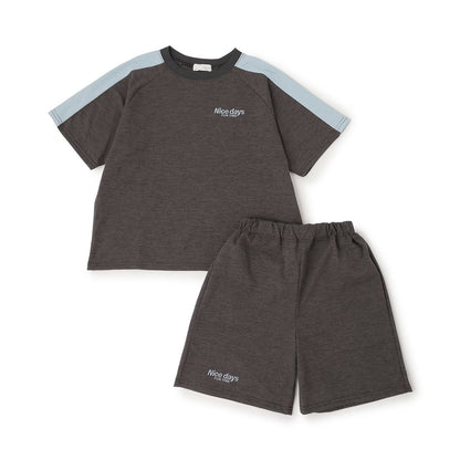 日本童裝 b・R# 水陸兩用 速乾系列 兩件套裝 90-150cm 男童款 TOPS PANTS 夏季 夏日玩水泳衣特輯