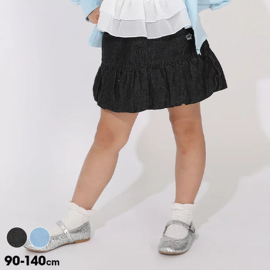 日本童裝 BDL 泡泡牛仔短褲 90-140cm 女童款 秋季 SKIRTS