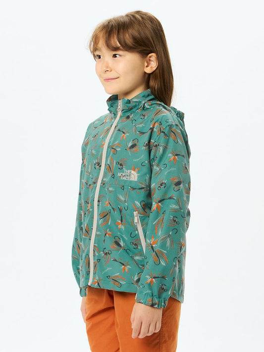TNF Waterproof Series Anti-static Windbreaker (130-160cm) for Boys and Girls Summer Outerwear 