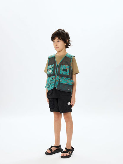 日本童裝 TNF 防水系列 靜電護理 山系探險背心外套 110-150cm 男童款/女童款 夏季 OUTERWEAR