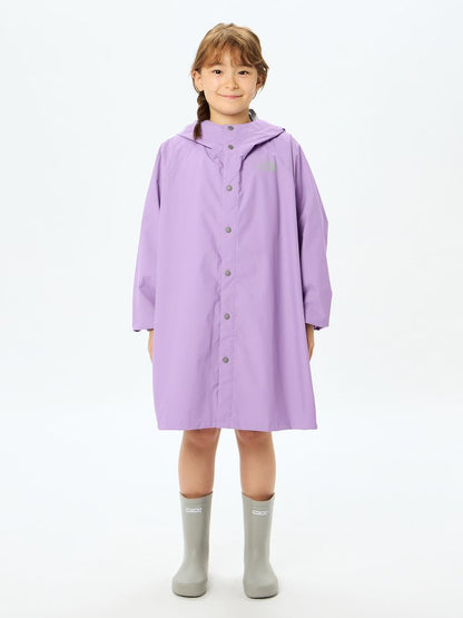 TNF Raincoat (110-150cm) Direct from Japan (Rainy Day Series) 
