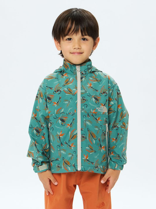 TNF Waterproof Series Anti-Static Windbreaker (100-120cm) for Boys and Girls Summer Outerwear 