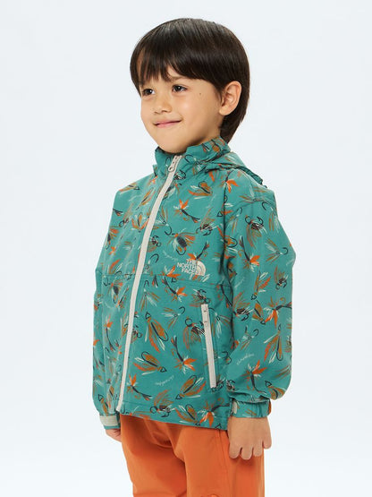TNF Waterproof Series Anti-Static Windbreaker (100-120cm) for Boys and Girls Summer Outerwear 