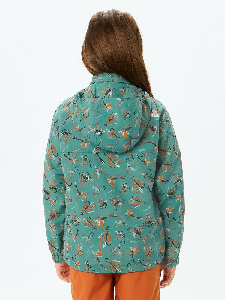 TNF Waterproof Series Anti-static Windbreaker (130-160cm) for Boys and Girls Summer Outerwear 