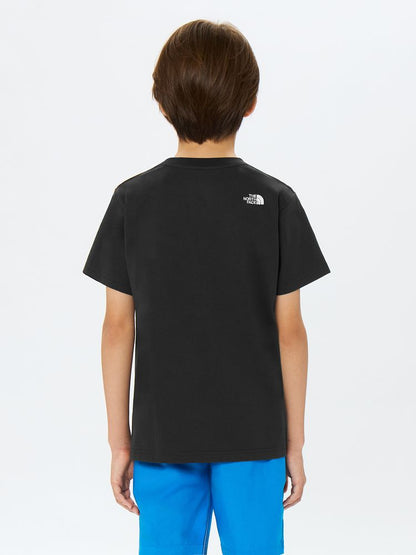 Japanese children's clothing TNF quick-dry series UV protection fine logo top 130-160cm boys/girls summer TOPS 