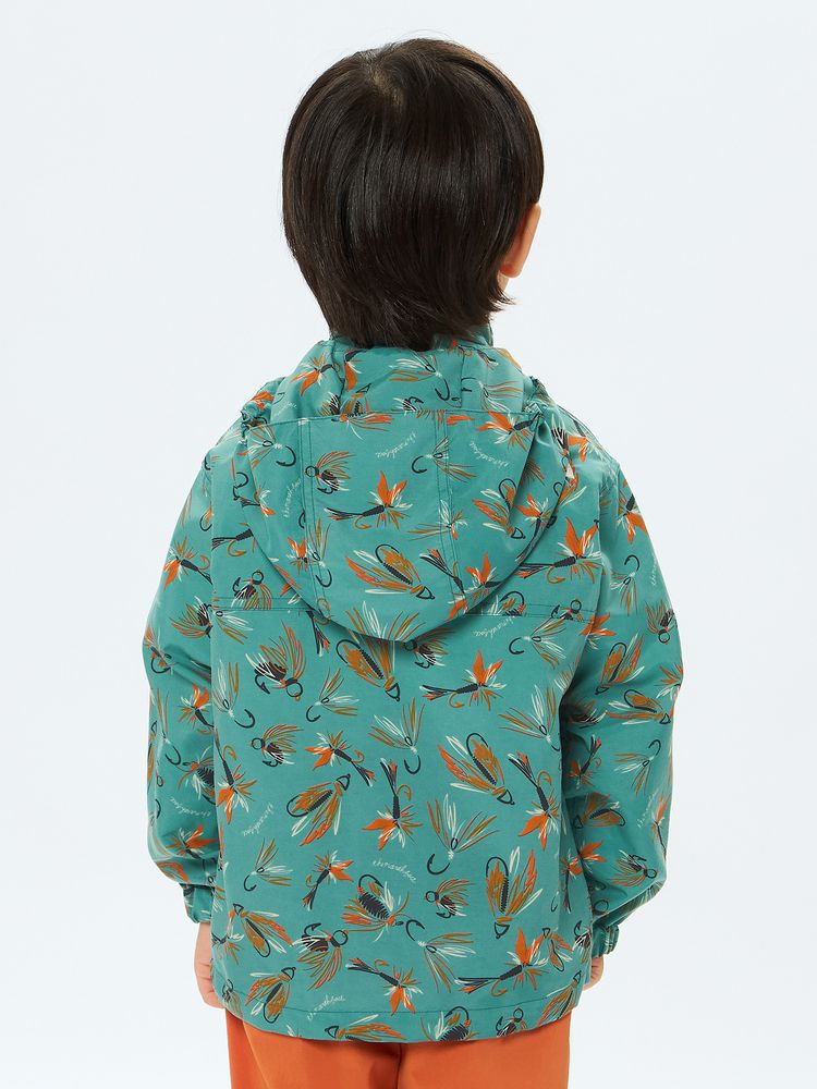 TNF Waterproof Series Anti-Static Windbreaker (100-120cm) for Boys and Girls Summer Outerwear 