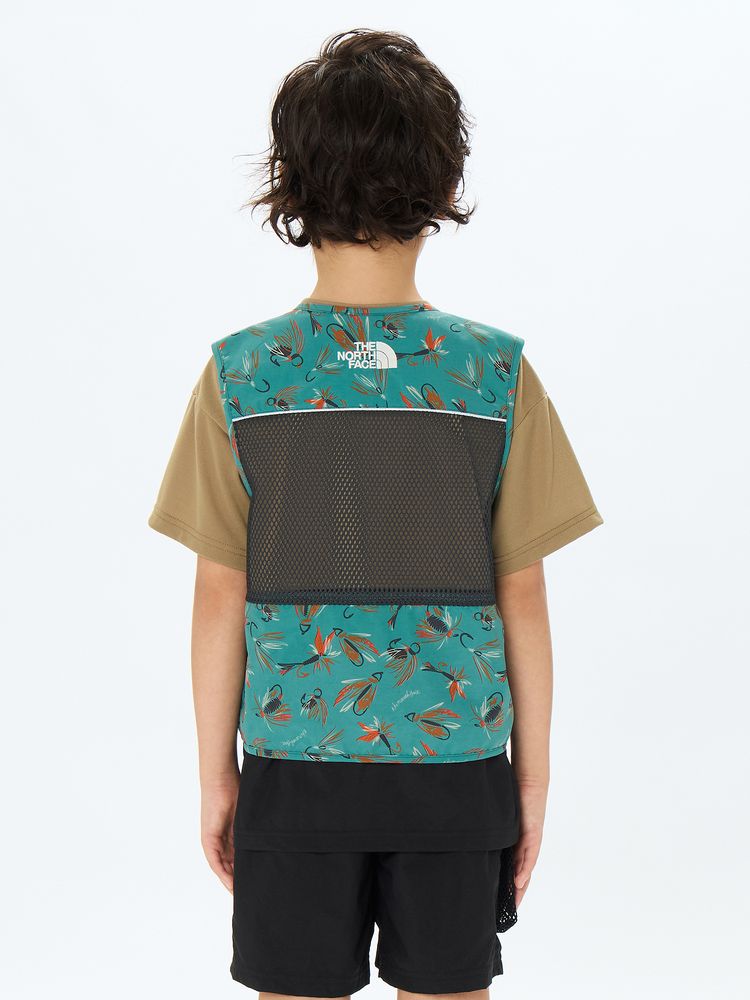 日本童裝 TNF 防水系列 靜電護理 山系探險背心外套 110-150cm 男童款/女童款 夏季 OUTERWEAR