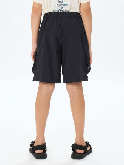 Japanese children's clothing TNF static care sports shorts 130-160cm boys'/girls' summer PANTS 