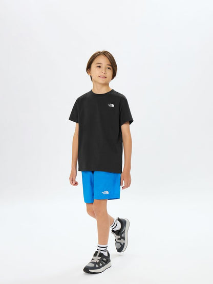 Japanese children's clothing TNF quick-dry series UV protection fine logo top 130-160cm boys/girls summer TOPS 
