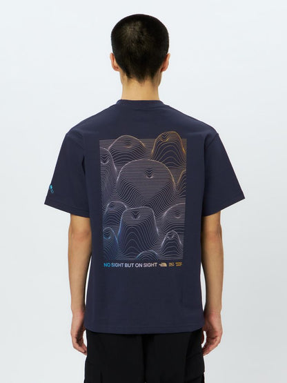 Japanese children's clothing TNF sweat-absorbing quick-drying static care parent-child wear printed tops S-XL adult summer TOPS 