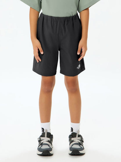 Japanese children's clothing TNF waterproof series high-stretch static care sports shorts 130-160cm boys'/girls' summer PANTS 