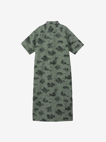 Japanese children's clothing TNF anti-UV static care breathable parent-child mountain shirt dress S-XL adult summer dresses 